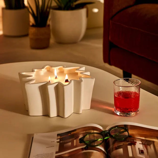 Vela perfumada "Sienna" Vainilla de 850gr  -  214836