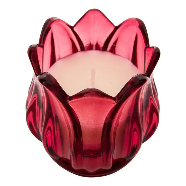 Vela perfumada de 75 g con fragancia floral de rosa 4 modelos  - 214859