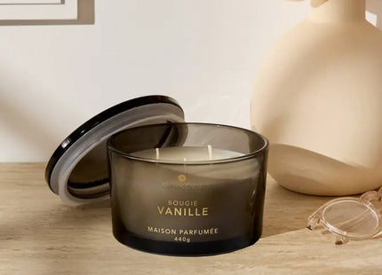 Vela perfumada "Glowy" vainilla brillante 440gr - 214889A