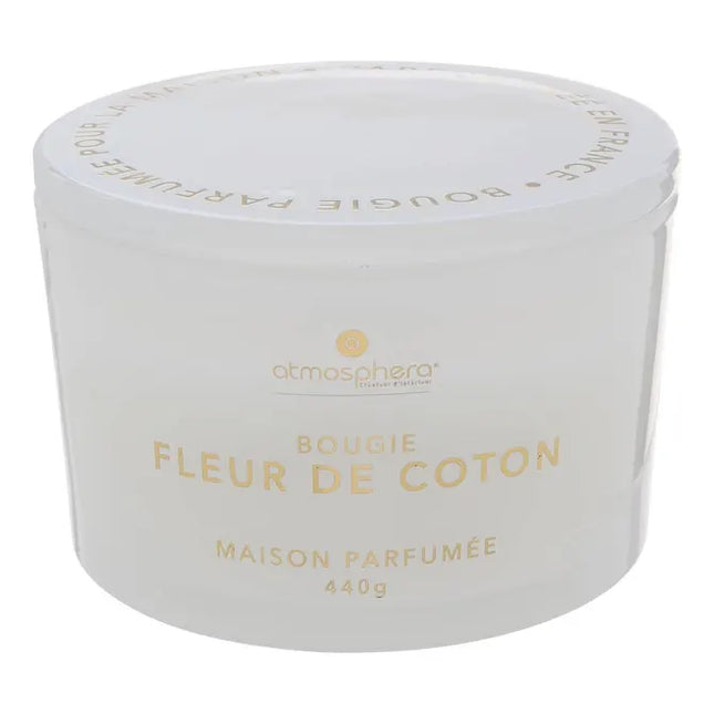 Vela perfumada "Glowy" flor de algodón 440gr - 214889B