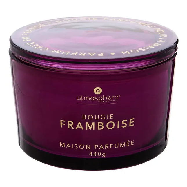 Vela perfumada "Glowy" frambuesa 440gr - 214889E