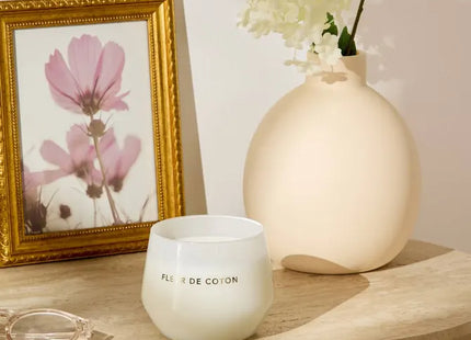 Vela perfumada "Glowy" flor de algodón  300 gr - 214890B