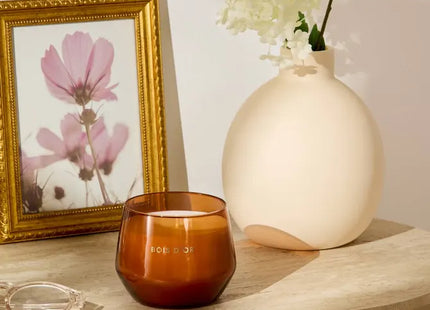 Vela perfumada "Glowy" madera dorada  300 gr - 214890C