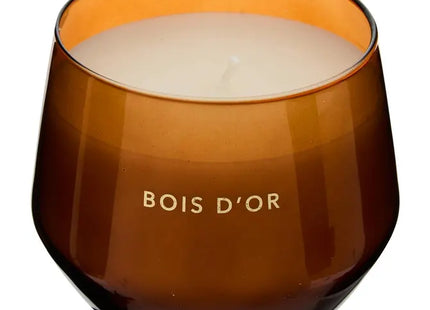 Vela perfumada "Glowy" madera dorada  300 gr - 214890C