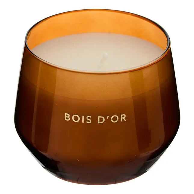Vela perfumada "Glowy" madera dorada  300 gr - 214890C