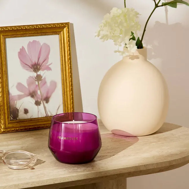 Vela perfumada "Glowy" frambuesa  300 gr - 214890E
