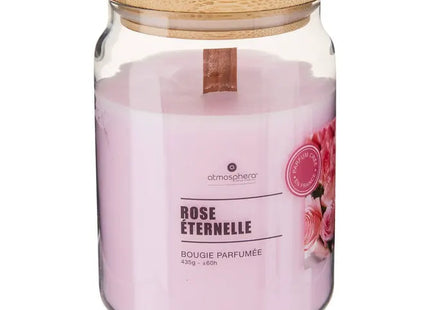 Vela perfumada "Viky" con aroma a rosa eterna, 435gr  -  214891D