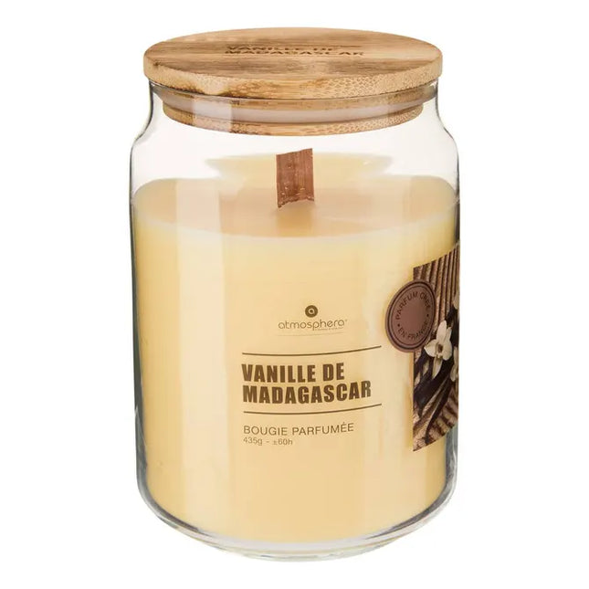 Vela perfumada "Viky" con aroma a vainilla de Madagascar, 435gr  -  214891E