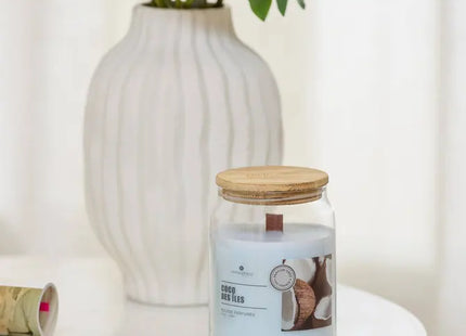 Vela perfumada "Viky" con aroma a Coconut Island, 435gr  -  214891F