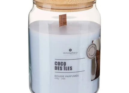 Vela perfumada "Viky" con aroma a Coconut Island, 435gr  -  214891F