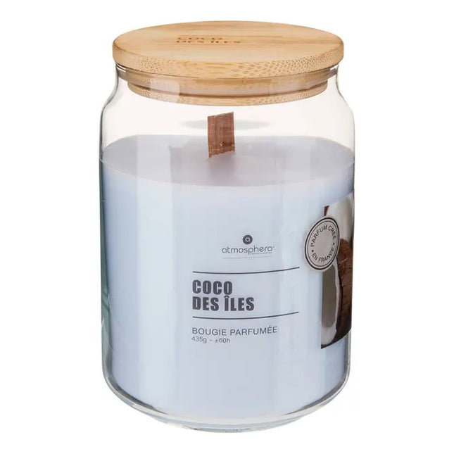 Vela perfumada "Viky" con aroma a Coconut Island, 435gr  -  214891F
