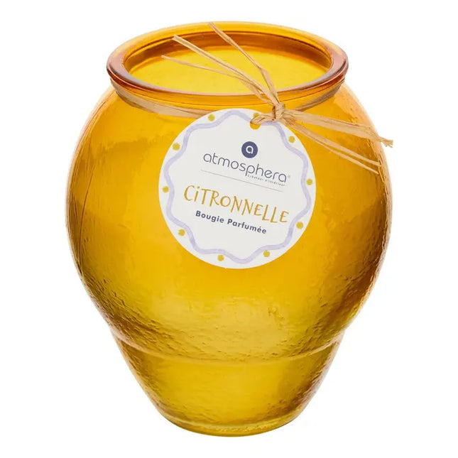 Vela perfumada "Fruiti" aroma a hierba limón y frutas 550gr  -  214904