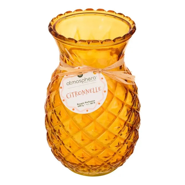 Vela perfumada de 600gr con aroma a hierba limón y frutas 2 modelos - 214905