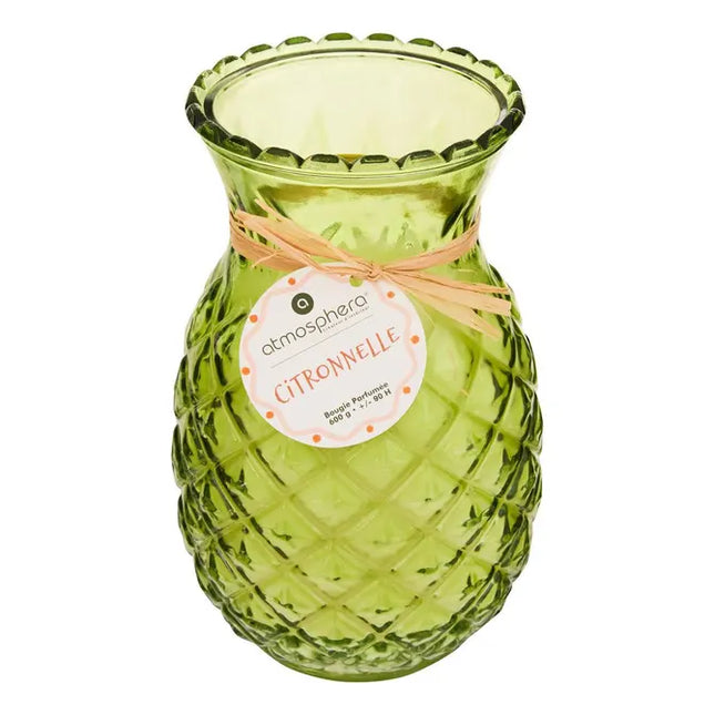 Vela perfumada de 600gr con aroma a hierba limón y frutas 2 modelos - 214905