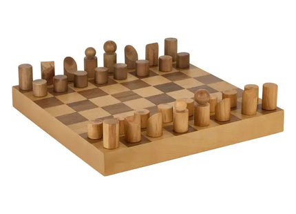 Juego de ajedrez "Micka" de 40x40cm en madera de pino  - 214930