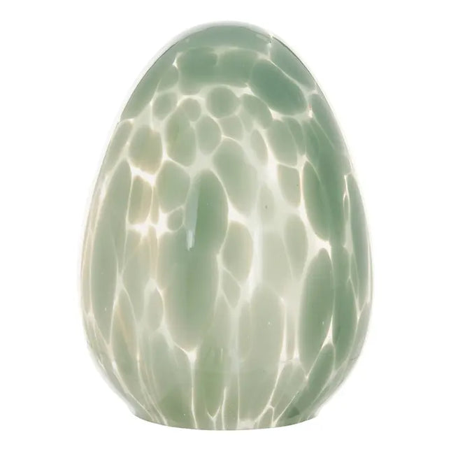 Objeto decorativo con forma de huevo "Sauv" A16,5 cm 2 modelos - 214933