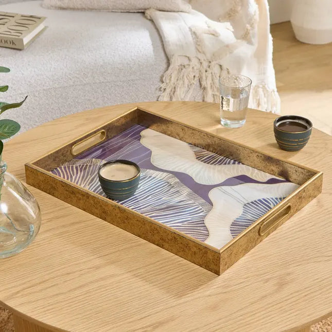 Bandeja rectangular "Elya" de 43x30x4 cm - 215233C