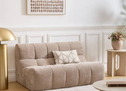 Almohada "Dune" 30x50cm jacquard beige - 215427A