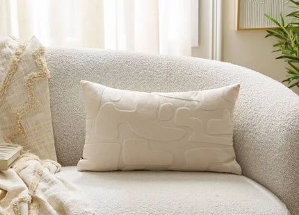Almohada "Delor" de 30x50cm blanco - 215449A