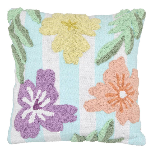 Almohada "Flores silvestres" Azul, 45x45 cm - 215455A