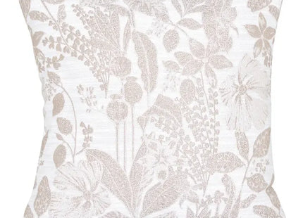 Almohada "Samara" de lino beige de 40x40 cm - 215491A