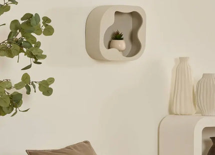 Estante "Evy" de 28x28 cm, blanca - 215519