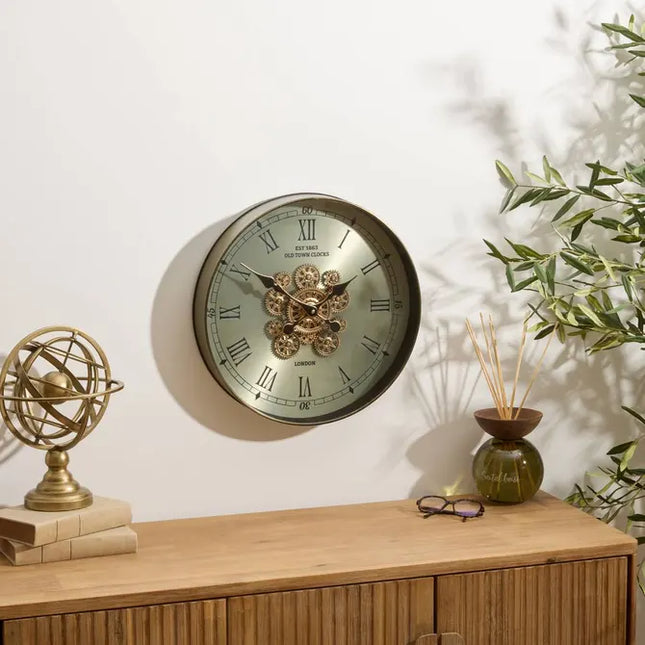 Reloj "Michel" 45 cm de diámetro, verde - 215591