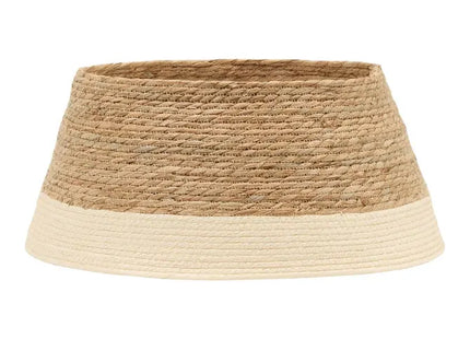 Soporte de madera de abeto trenzada natural, 55 cm de diámetro - 215655