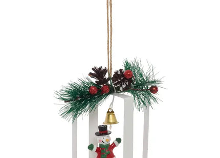 Decoración navideña de metal 11cm - 215750