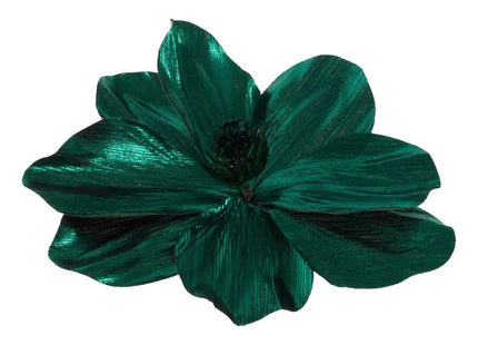 Adorno navideño Magnolia verde, 23 cm  - 216026
