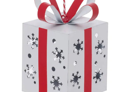 Adorno para árbol de Navidad y estrella de metal, 8 cm  - 216116