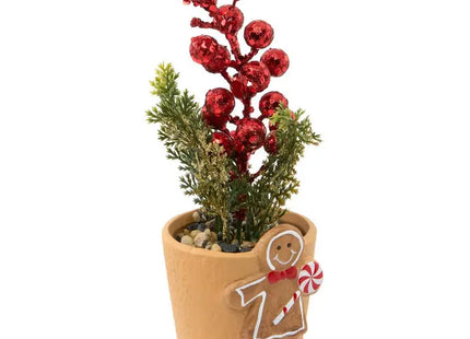 Arreglo navideño con figuras, 14 cm de altura - 216944