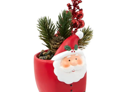 Arreglo navideño con figuras, 14 cm de altura - 216944