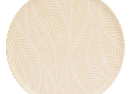 Plato "Gina " llano D28cm crema - 217000A