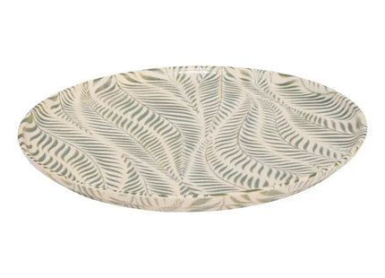 Plato "Gina " llano D28cm verde - 217000B
