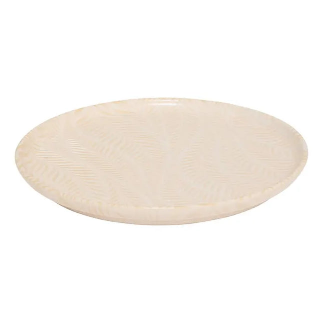 Plato "Gina " postre D22cm crema - 217001A