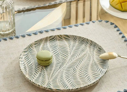 Plato "Gina " postre D22cm verde - 217001B
