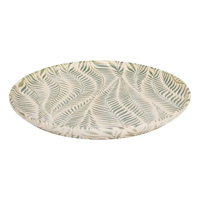 Plato "Gina " postre D22cm verde - 217001B