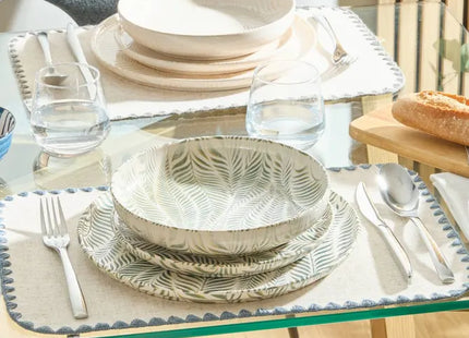 Plato "Gina " hondo D22cm verde - 217002B