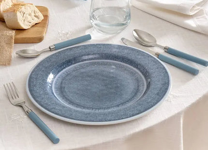 Plato "Fanny" llano D28cm azul -  217060