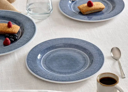 Plato "Fanny" de postre D23cm azul -  217061