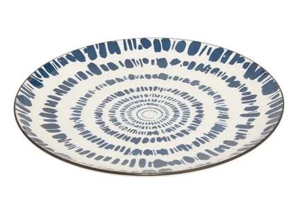 Plato "Umami" llano D26cm rayos azules - 217078C