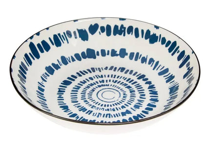 Plato "Umami" hondo D20cm rayos azules - 217080C
