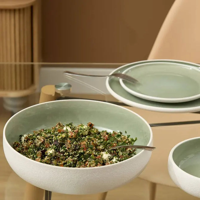 Ensaladera "Chiara" D28cm verde -  217106B