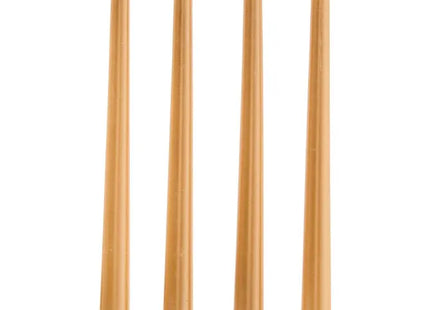 Juego de 4 velas en barra satinadas, 192 gr - 217110