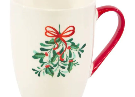 Taza con estampado de flor de Pascua, 360ml - 217211