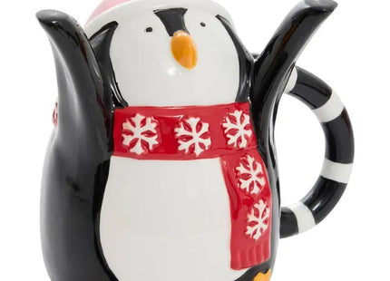 Taza navideña con diseño de personajes al revés, 350 ml - 3 modelos - 217236