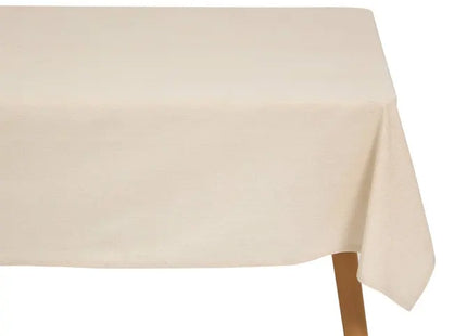 Mantel de algodón "Lyeka" color crudo de 140 x 360 cm - 217287C