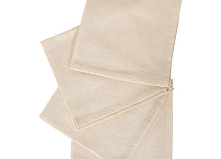 Juego de 4 servilletas de algodón "Lyeka" beige- 217288C