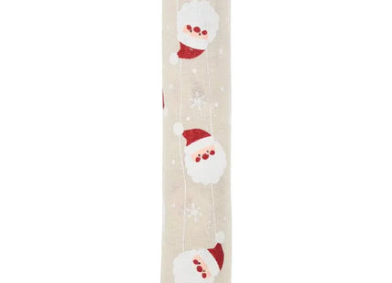 Tela con estampado de Papá Noel, 28 x 300 cm - 217294